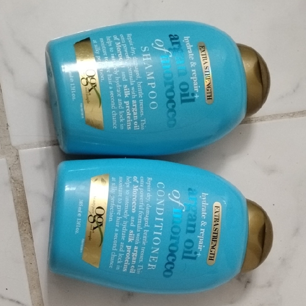 OGX Argan Oil of Morocco Shampoo and Conditioner Set